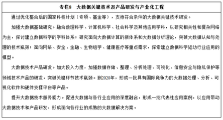 《促进大数据发展行动纲要》 金融知识流程外包迎来新机遇