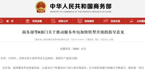 供应链金融新未来 商务部鼓励国企采购运营服务与知识流程外包